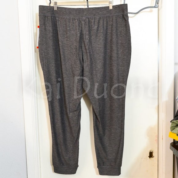 Skechers Ladies' Brushed Jogger Black - Picture 6 of 7